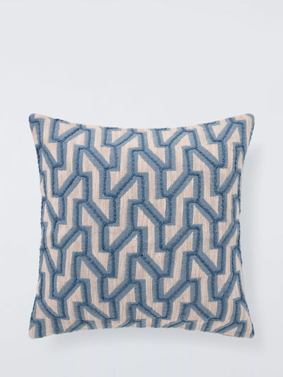 John Lewis Link Cushion Blue Decorative Cushion
