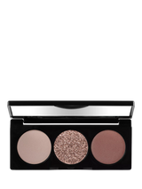 Eyeshadow Trio Palette with Matte and Metallic Shades in Smokey Plum