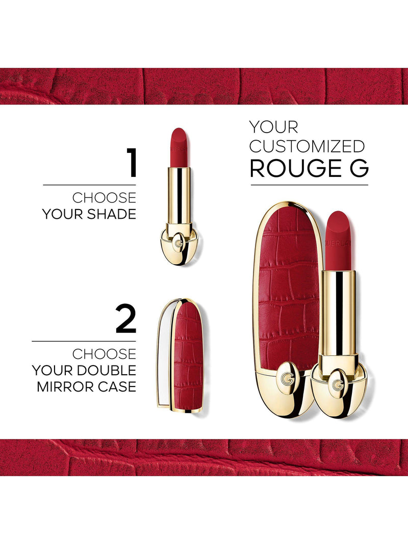Guerlain Rouge G lipstick velvet refill, UK version