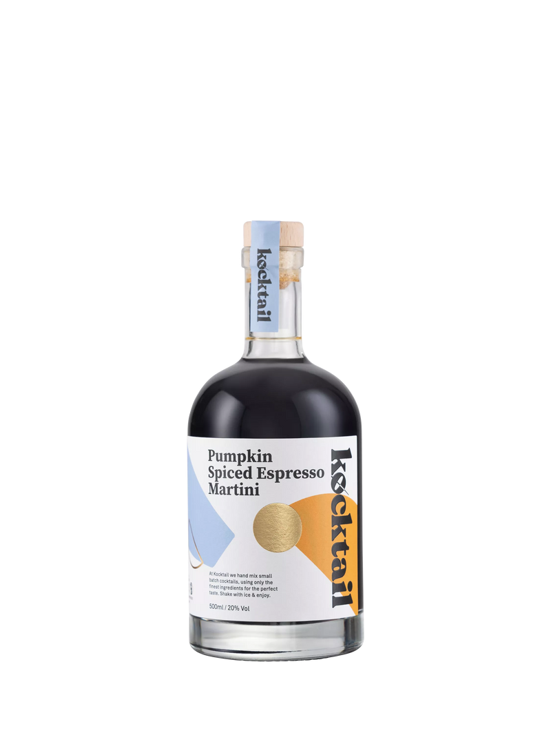 Kocktail pumpkin spiced espresso martini drink 50cl, UK version