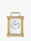Acctim Marlow Analogue Alarm Carriage Clock Gold