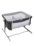 Chicco twins side sleeper cot in magnet grey - British product