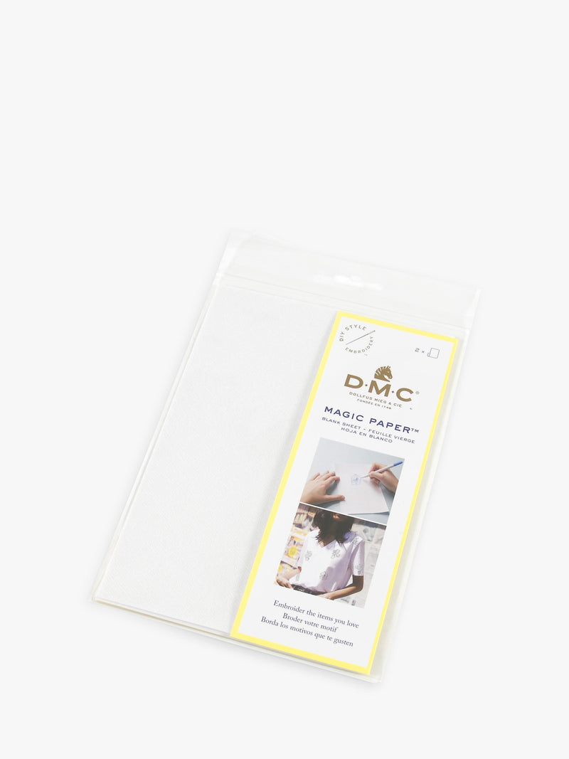 DMC A5 Magic Paper embroidery transfer paper - British product