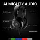SteelSeries Arctis Nova 1 gaming headset for Xbox, PC, PS5, Switch (British brand)