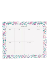 Liberty London Cooper Dance Weekly Notepad, Multi