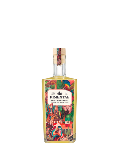 Spicy Margarita Cocktail with Tequila, Lime, and Chilli 50cl