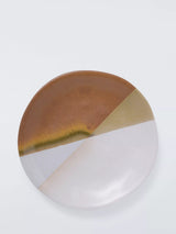 John Lewis Dipped Reactive Glaze Stoneware Dinner Plate 27.3cm Multi