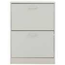 GFW Stirling Shoe Storage Cabinet - Grey