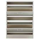 GFW Stirling Shoe Storage Cabinet - Grey