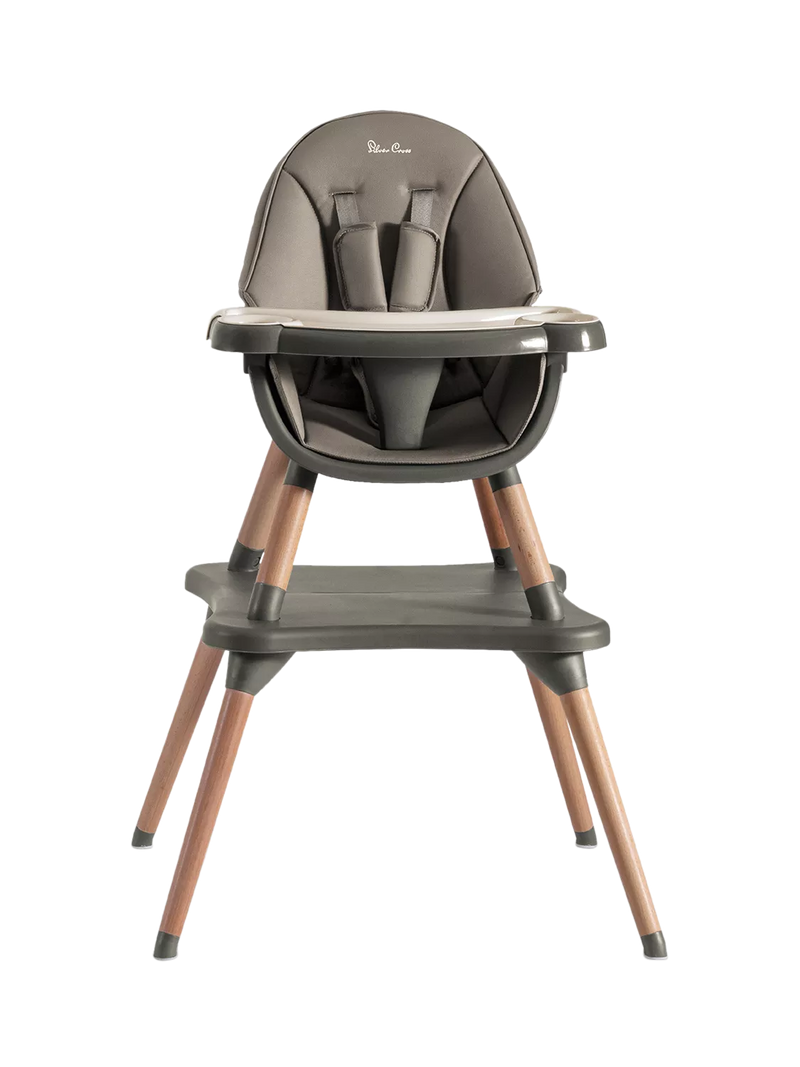 Silver Cross 4-in-1 Eat & Play Highchair, Grey - McGrocer