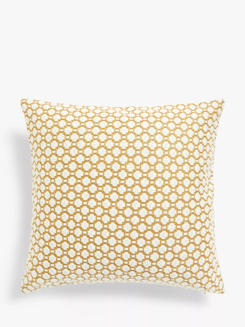 John Lewis Weave Cushion Ochre, UK version