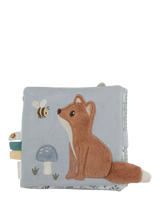 Touch-and-Feel Forest Friends Activity Book with Mirror and Rattle