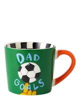 Eleanor Bowmer Dad Goals New Bone China Mug 300ml