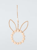 Beaded Bunny Hanging Decoration