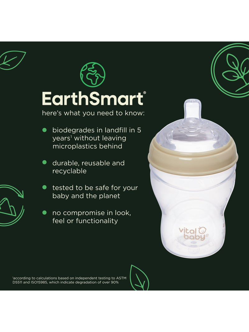 Vital Baby baby bottle pack of 2 240ml (British brand)