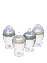 Vital Baby Nurture Breast-Like Bottle Pack of 4 240ml Multi