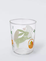 John Lewis Easter Bunny Glass Tumbler 300ml Clear