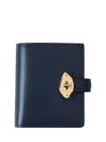 Mulberry Lana High Gloss Leather Compact Wallet - McGrocer
