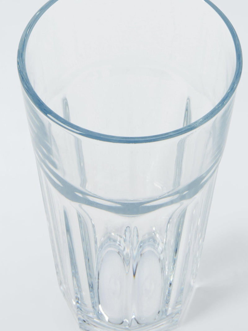 John Lewis bistro-style glass tumblers set of 4 430ml clear, UK version