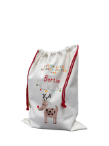 Solesmith Christmas Reindeer Personalised Toy Sack Multi Christmas Gift Sack 68x59cm