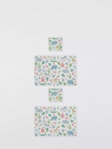 John Lewis Kids' Safari Cork-Backed Coaster and Placemat Set of 2, Multi