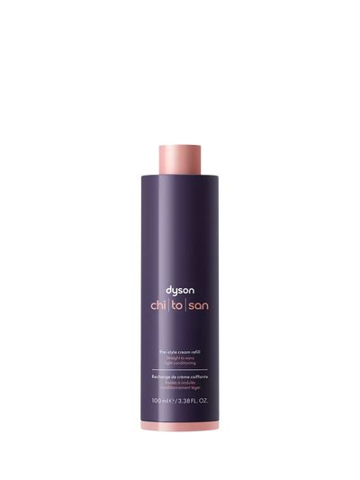 Dyson Chitosan Straight to Wavy Light Pre Style Hair Cream Refill