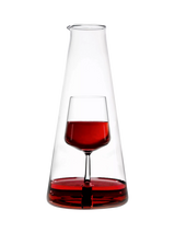 Ichendorf Milano Inbottiglia Wine Glass Decanter Clear/Red 110ml