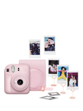 Fujifilm Instax Mini 12 Camera & Accessories Bundle, Blush Pink