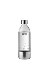 PET and Stainless Steel Carbonator 3-Compatible Water Bottle, 1L Capacity