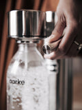 Aarke PET and stainless steel carbonator bottle, 1L - British product