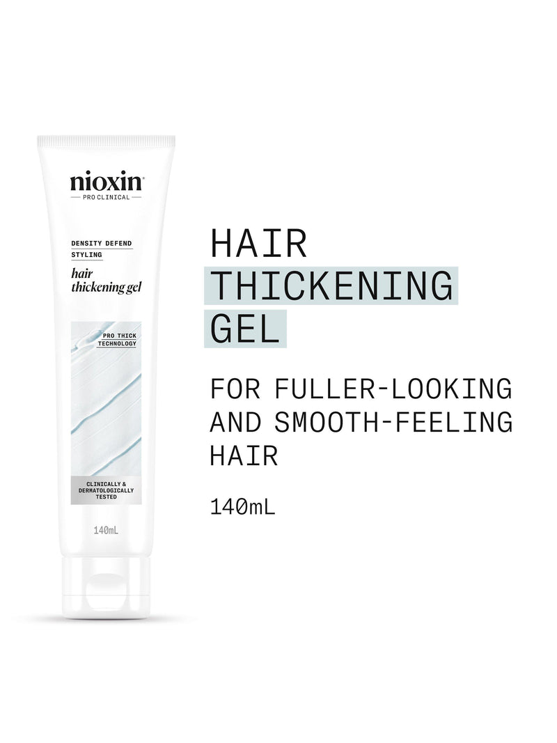 Nioxin hair thickening gel 140ml, imported from the UK