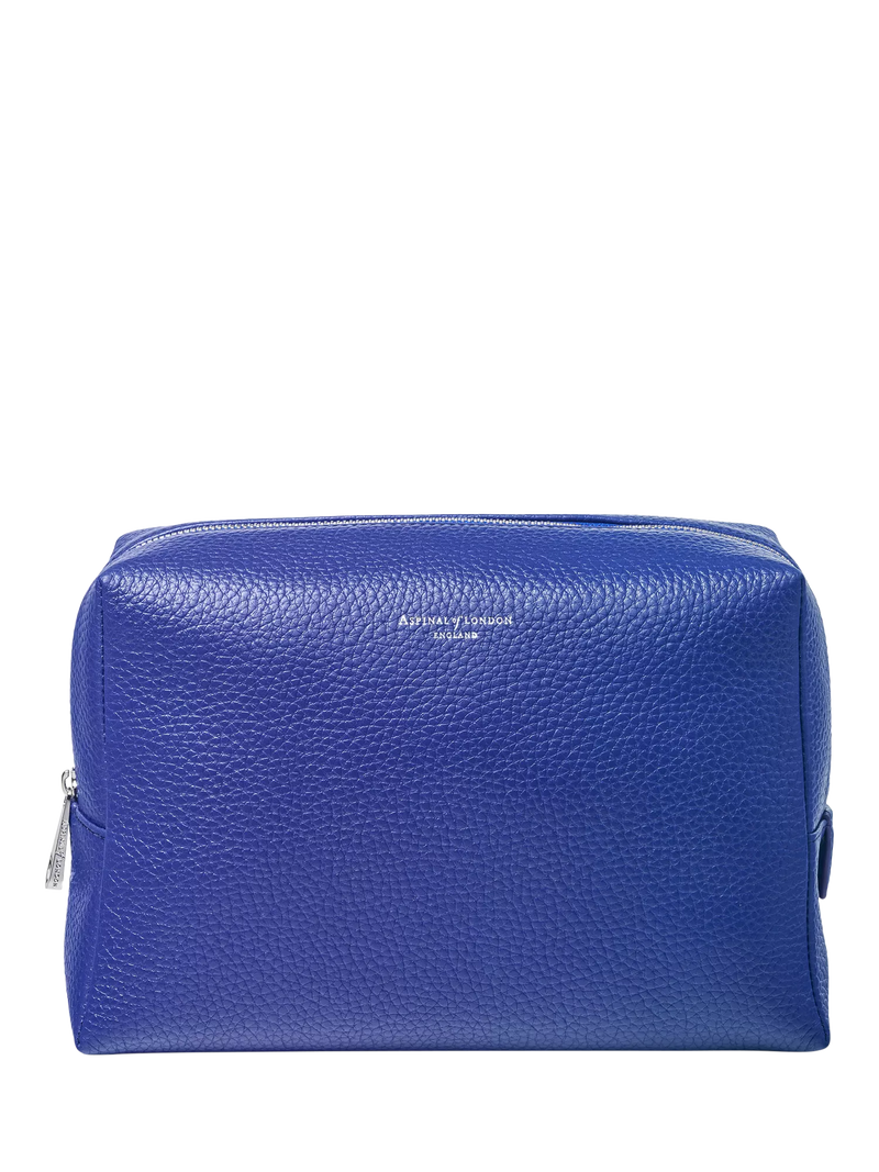 Aspinal of London Large Pebble Leather Toiletry Bag