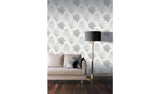 Monochrome glitter wallpaper roll 53cm x 1005m - British product