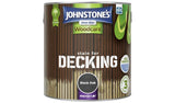 Johnstone's Decking Woodstain Black Oak Wood Stain 2.5L