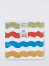 John Lewis Wiggle Paper Napkins Pack of 20