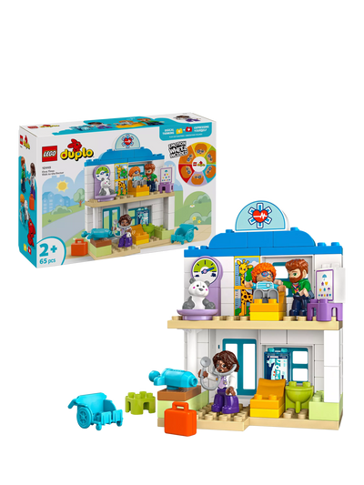 LEGO DUPLO First Time Visit to the Doctor Playset 65 Pieces