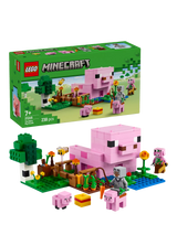LEGO Minecraft The Baby Pig House with Animal Toys 21268 Building Set