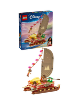 LEGO Disney Princess Moana's Adventure Canoe Building Playset