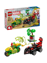 LEGO Marvel Spidey Spin and Electro Dinosaur Vehicle Chase 11198 Building Toy Set