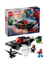 LEGO Marvel Spider-Man vs. Venom Muscle Car Playset 76309 Buildable Toy Set
