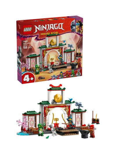 LEGO NINJAGO Ninja Spinjitzu Temple with Toy Dragon Toy Playset