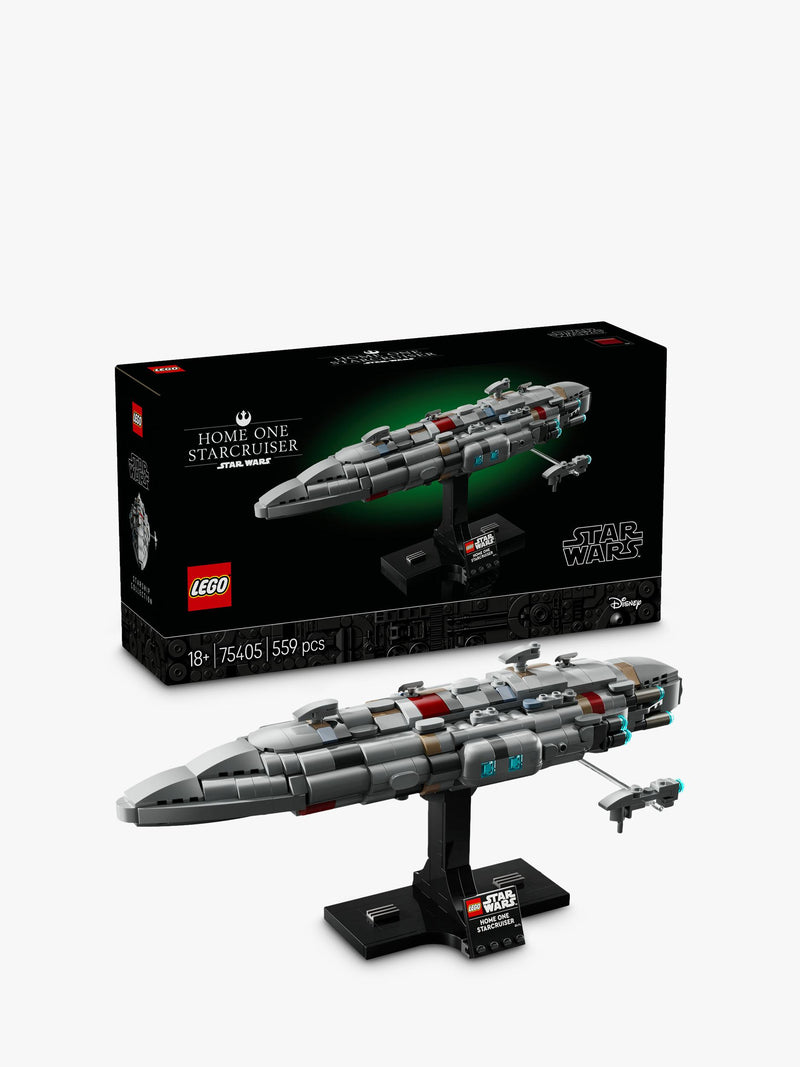 LEGO Star Wars Home One Starcruiser model kit, UK version