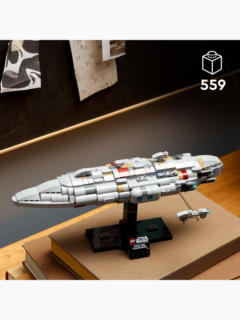 LEGO Star Wars Home One Starcruiser model kit, UK version