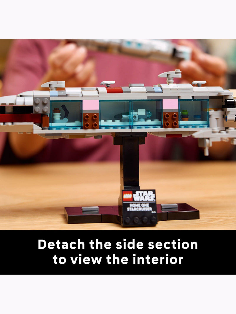 LEGO Star Wars Home One Starcruiser model kit, UK version