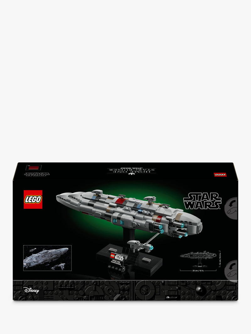 LEGO Star Wars Home One Starcruiser model kit, UK version