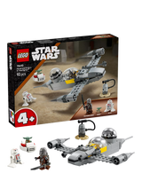 LEGO Star Wars Mando and Grogu's N-1 Starfighter Building Toy Set
