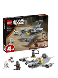 LEGO Mando and Grogu N-1 Starfighter building set, UK version