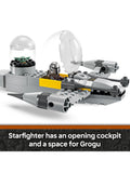 LEGO Mando and Grogu N-1 Starfighter building set, UK version