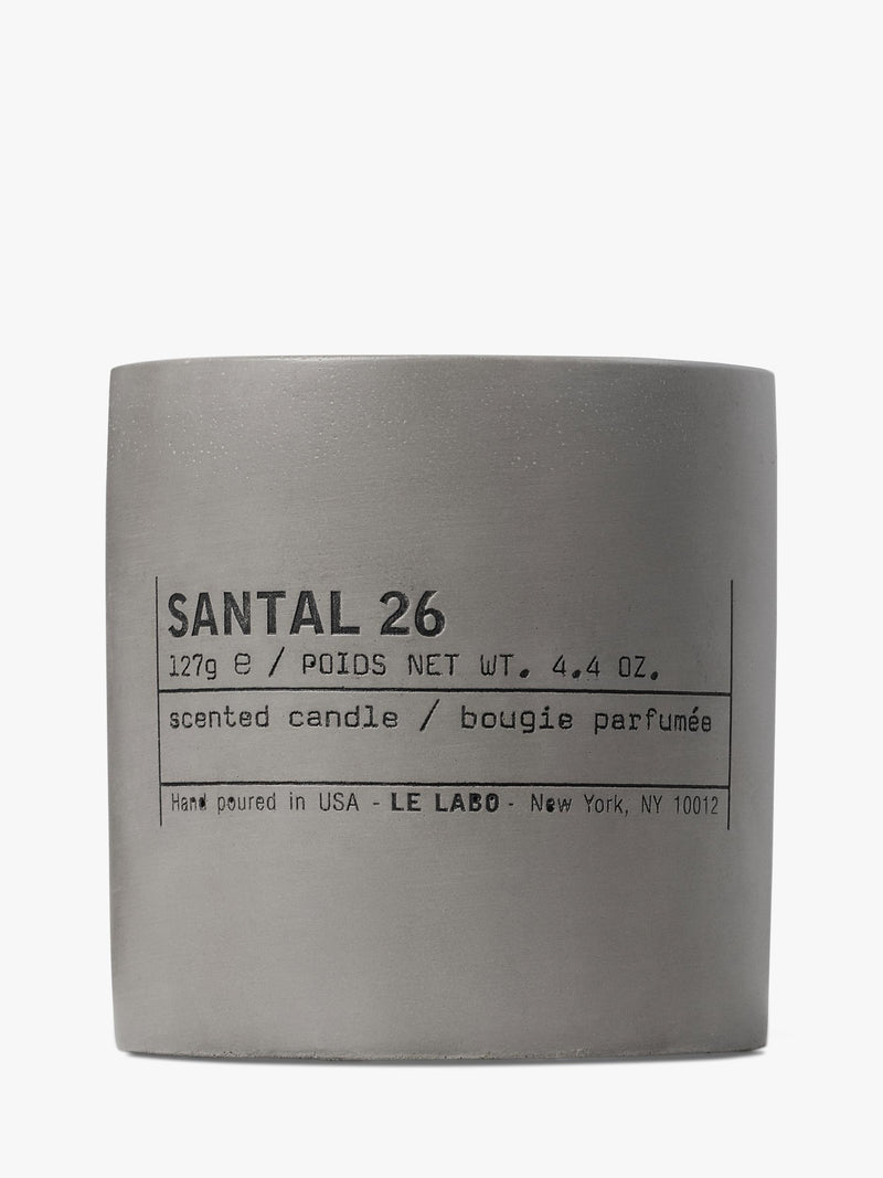 Medium Concrete Scented Candle with Fragrance Oils, 127g