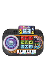 Interactive DJ Toy with Backlit Display and Spin Turntable for Children